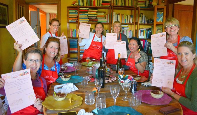 Hands on Italian Cooking Classes - Dessert, lunch, and farm wine