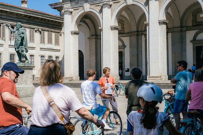 Highlights and hidden gems of Milan Bike Tour - Sforza Castle and Leonardo’s Milan