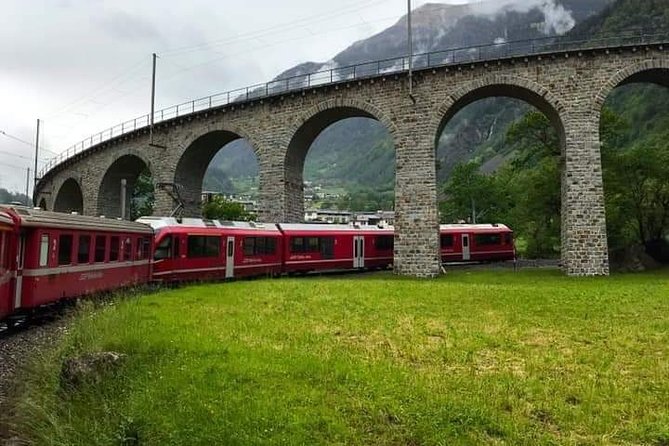 Intimate Small-Group Bernina UNESCO Scenic Train on Swiss Alps - Starting at Milan Central Station