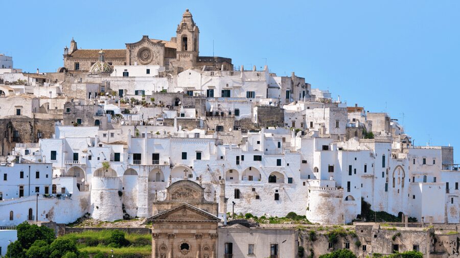 Itria Valley: Polignano, Ostuni, and Locorotondo, from Bari - Ostuni: white streets and a high viewpoint