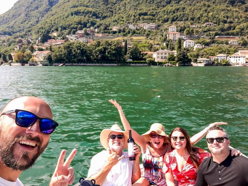 Lake Como: 2h Shared Boat Tour with Wine Tasting - What the small group changes