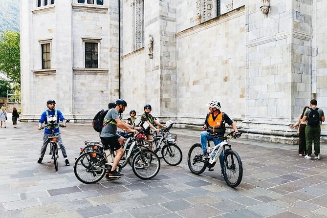 Lake Como: eBike City Tour Guided by an iPad and a Tour Leader - Volta Square and Como’s lakefront monuments