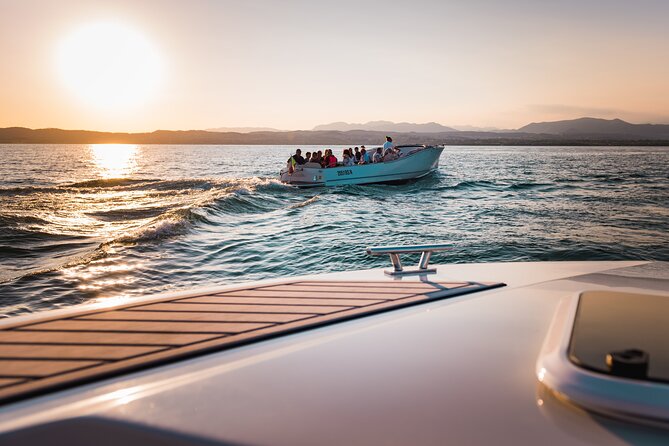 Lake Garda Mini Cruise: Sirmione Peninsula - The castle and peninsula from the lake
