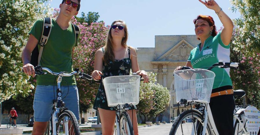 Lecce: City Highlights Guided Tour by Bike - An unexpected cemetery stop