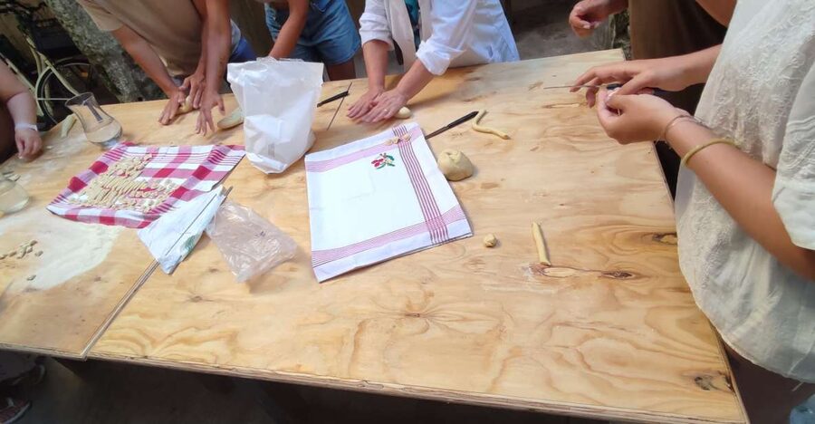 Lecce: Pasta Making Class in 1400s-Era Courtyard with Wine - Key points to know before booking