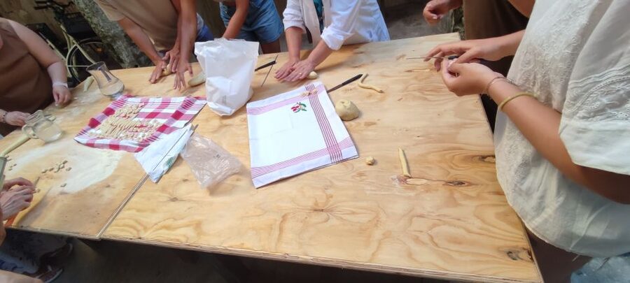 Lecce: Pasta Making Class in 1400s-Era Courtyard with Wine - Meeting the local cooks and language guides