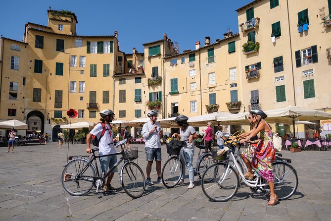 Lucca Bikes and Bites with food tastings for Small Groups or Private - Piazza Anfiteatro and Lucca’s quieter eastern side