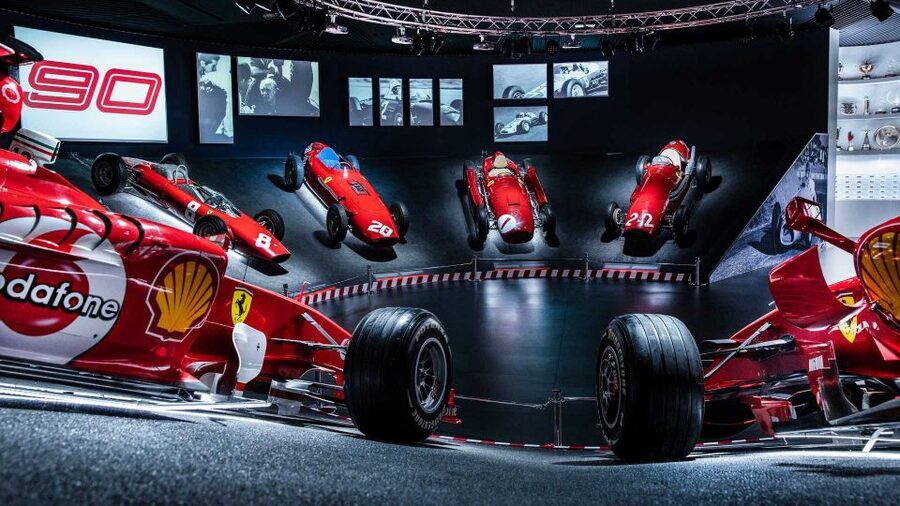 Maranello: Ferrari Museum and Fiorano Track Combo Eco Tour - Meeting the electric bus by the museum entrance