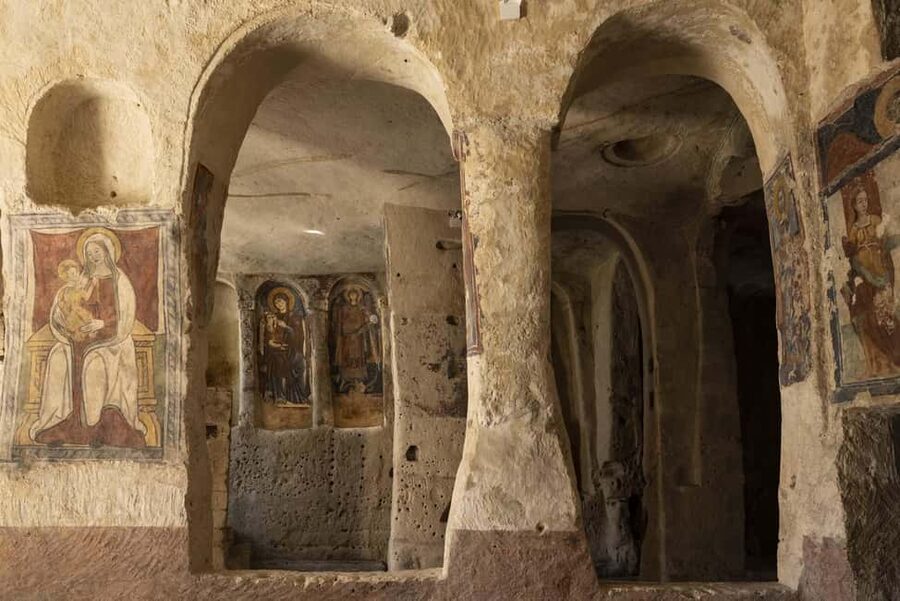 Matera: Sassi History and Culture Walking Tour - The rock church of Santa Lucia alle Malve