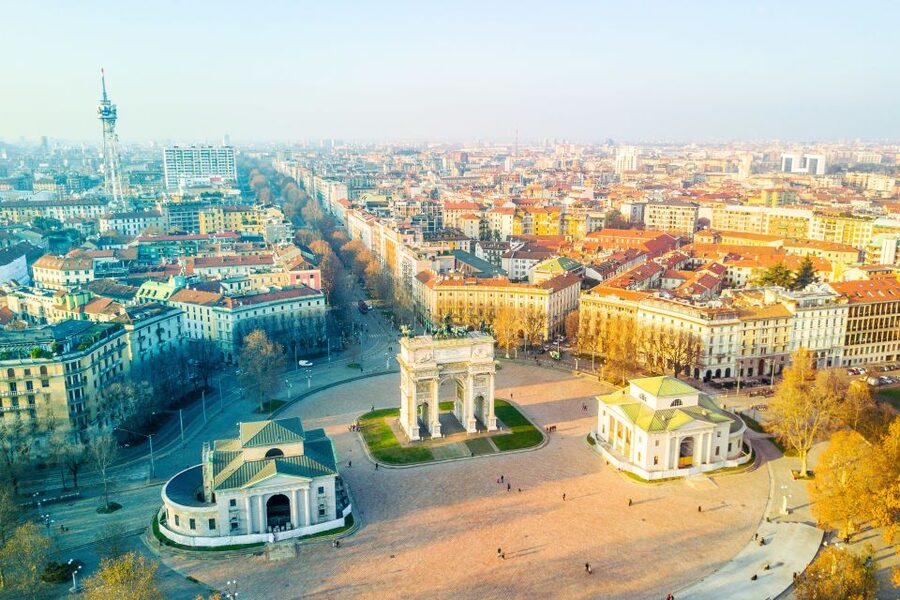 Milan: Branca Tower Entrance Ticket - What you see from the 108.60-meter deck