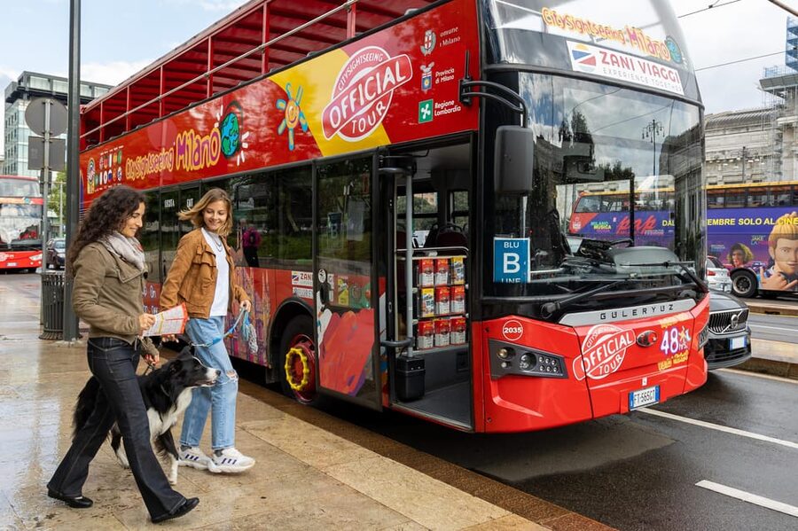 Milan: City Sightseeing Hop-On Hop-Off Bus with Audio Guide - Line D adds Navigli and Brera
