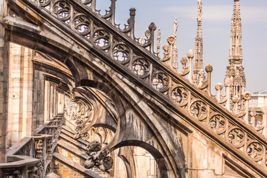 Milan Duomo and Rooftop 2-Hour Guided Tour - Views Across Milan and Toward the Alps