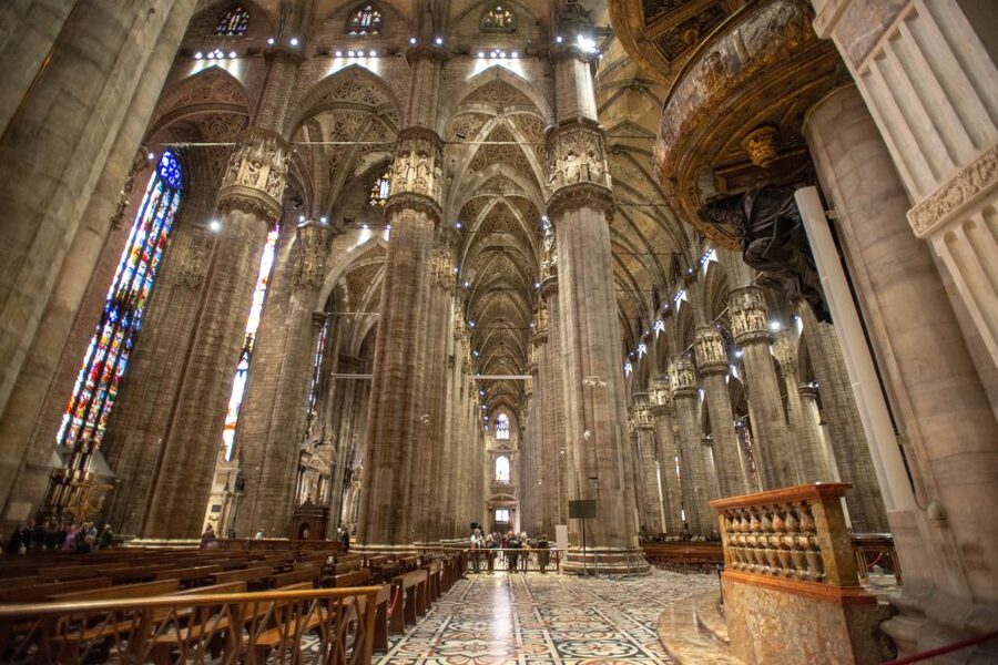 Milan: Fast-Track Milan Cathedral and Terraces Guided Tour - Below ground in the archaeological area