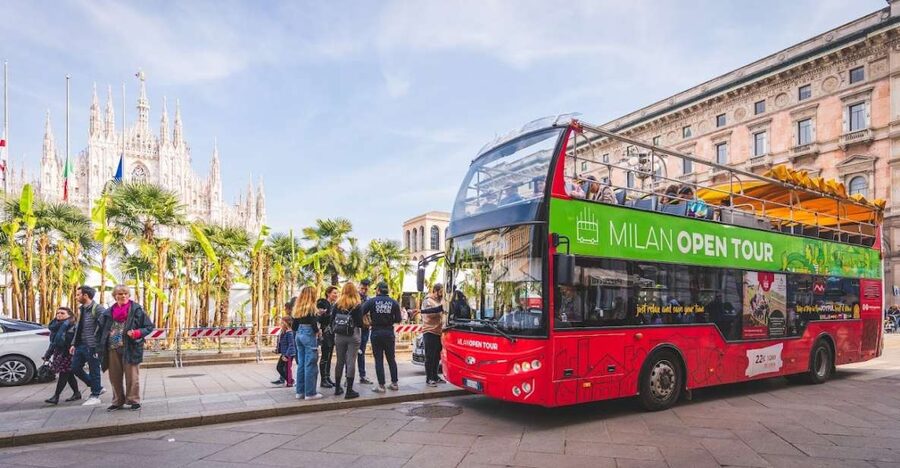Milan: Gray Line Milan Open Tour Hop-On Hop-Off Bus Tour - Brera, Castello, and the Historic Center