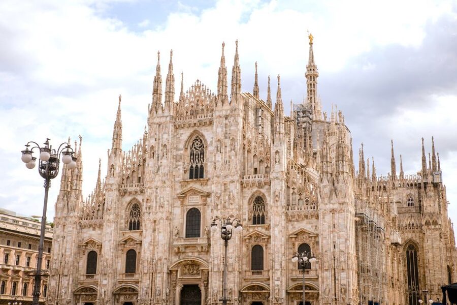 Milan: Priority Access Duomo and Rooftop Tour - Inside the cathedral, where the scale changes