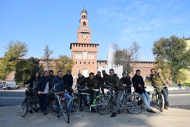 Milan's Hidden Gems: Unique Bike Tour (ENG, NL) - Bosco Verticale starts the tour with modern Milan