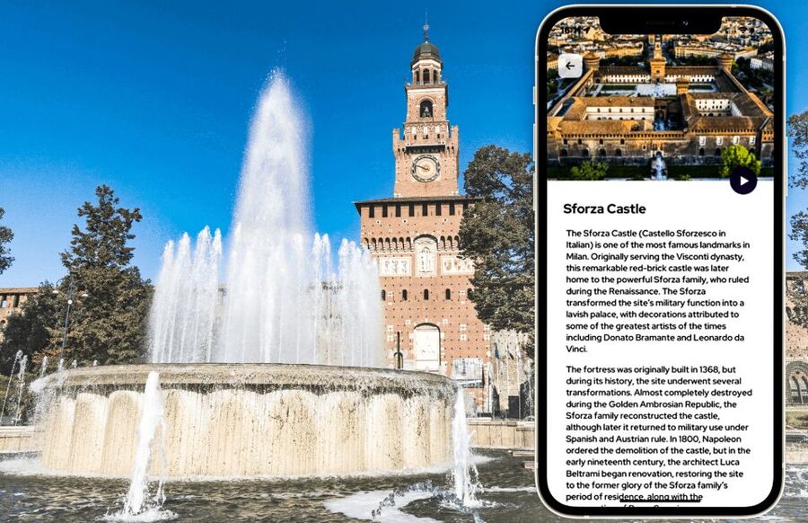 Milan: Sforza Castle Entry Ticket with Digital Audio Guide - Collecting your ticket at Piazza Castello, 1