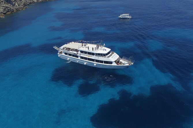 Mini Cruise to Favignana and Levanzo with lunch on board - Bue Marino, Cala Azzurra, and the swimming stop
