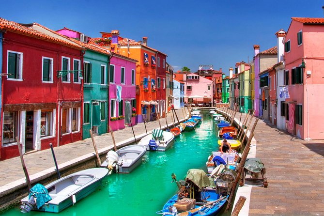Morning Venice Lagoon Cruise: Murano and Burano Islands - Burano brings color and breathing room