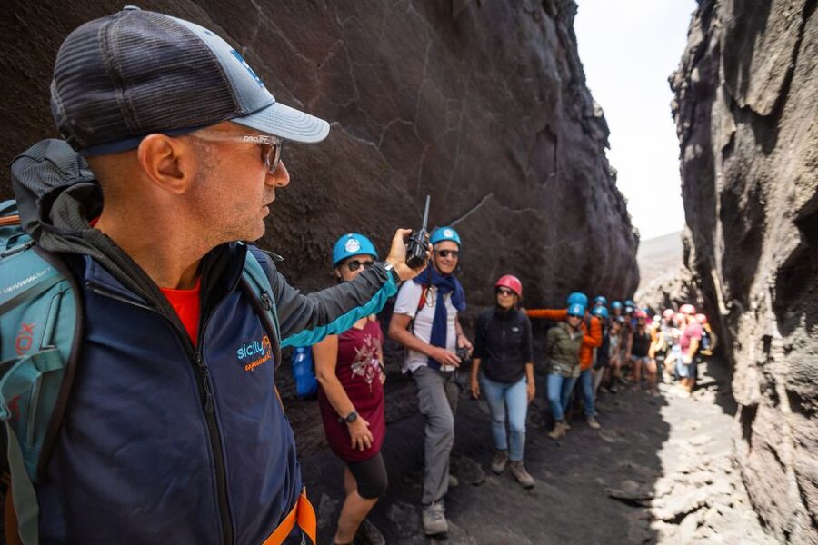 Mount Etna: Guided Volcano Summit Hiking Tour with Cable Car - Walking through the 2002 and 2003 eruption zone