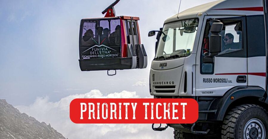 Mount Etna: Roundtrip Cable Car and 4x4 Bus Ticket - The 4x4 bus across volcanic ground