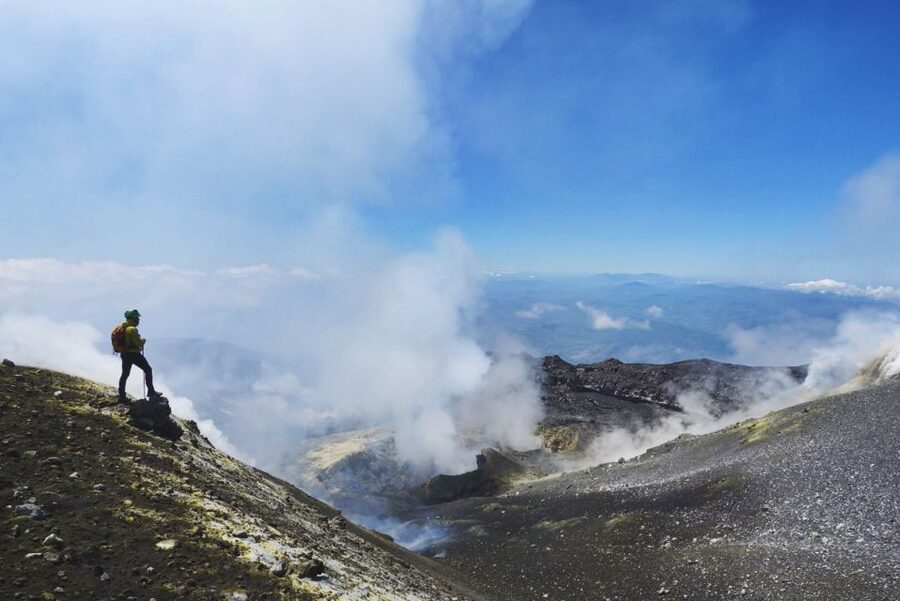 Mount Etna: Summit Crater Trek with Cable Car - Central Crater: smoke, sound, and a real sense of scale