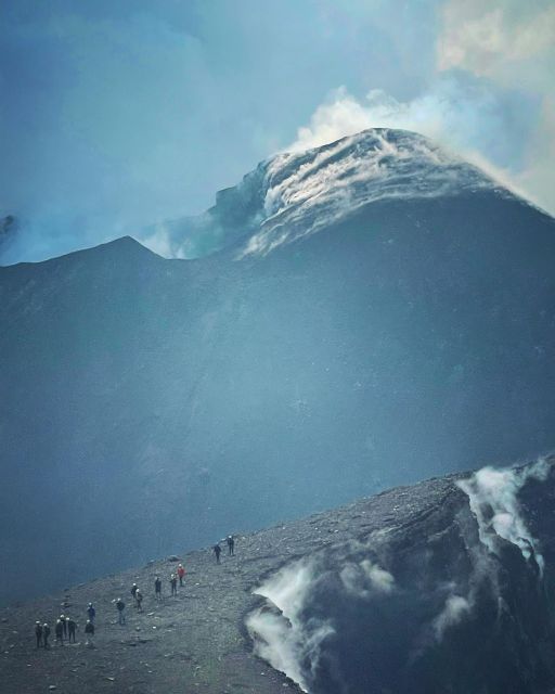 Mount Etna: Summit Crater Trek with Cable Car - Barbagallo Crater and the descent over volcanic sand