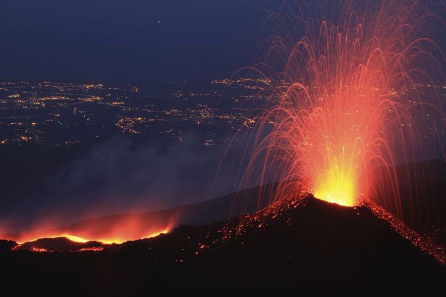 Mount Etna: Summit Crater Trek with Cable Car - Lava tunnels and Valle del Bove
