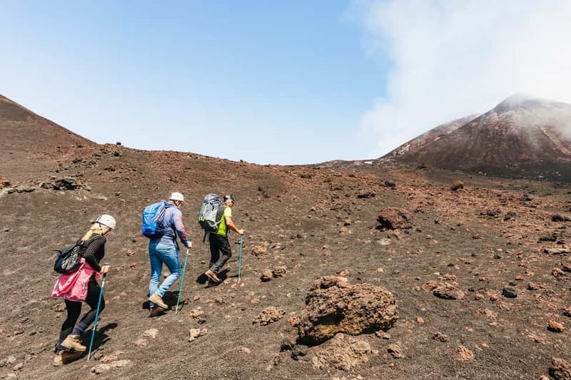 Mount Etna: Summit Trek with Cable Car and snack included - The descent and final cable-car ride