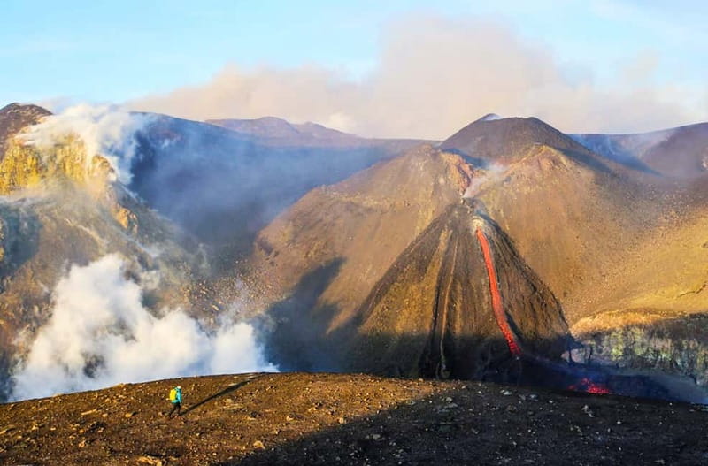 Mount Etna: Trek to 3000m with cable car and jeep - The 3,000-meter hike and Barbagallo crater