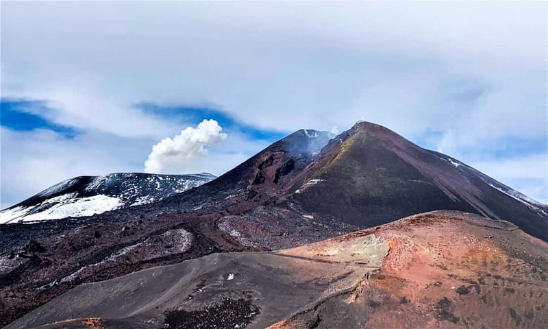 Mount Etna: Trek to 3000m with cable car and jeep - Recent lava, black sand, and the lava channel