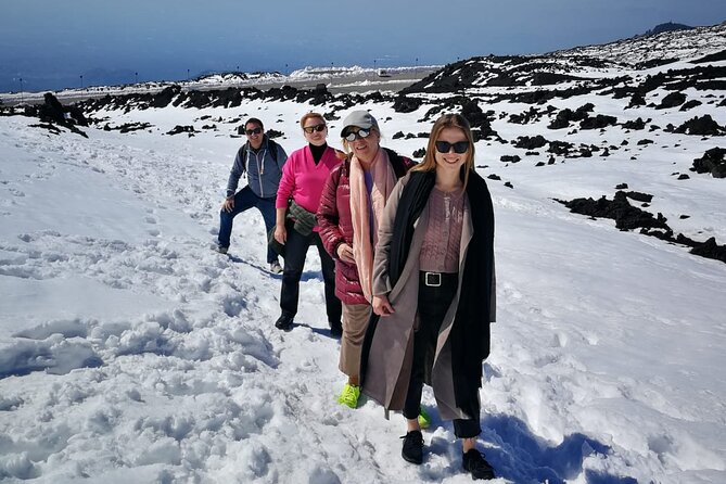 Mt. Etna and Taormina village full day tour from Catania - Walking the lower trails of Mount Etna