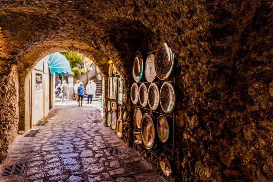 Naples: Boat Tour to Positano, Amalfi and Ravello - Sorrento, the Baths of Queen Giovanna and Punta Campanella