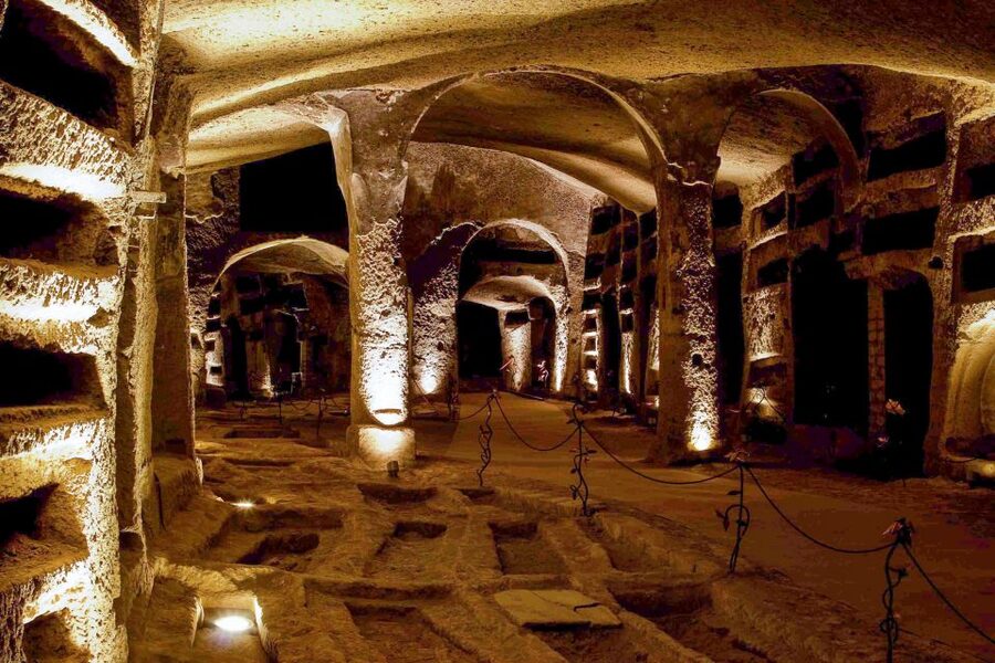 Naples: Catacombs of San Gennaro Entry Ticket & Guided Tour - The Crypt of the Bishops and fifth-century mosaics