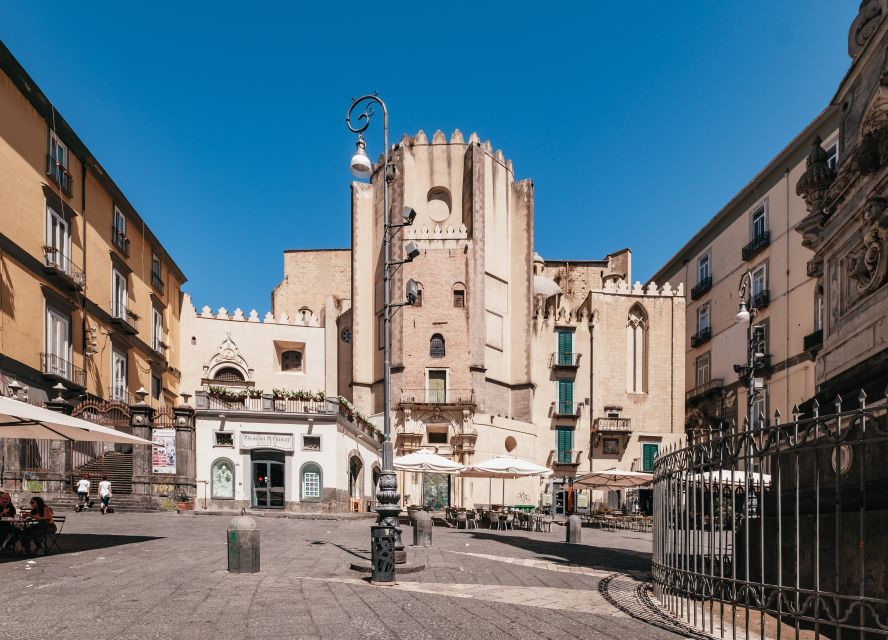 Naples: Downtown Tour with Veiled Christ & St Clare Tickets - San Domenico Maggiore and Piazza Nilo