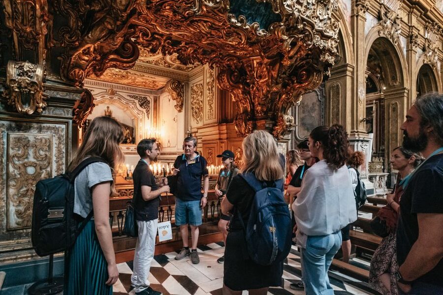Naples: Downtown Tour with Veiled Christ & St Clare Tickets - San Lorenzo Maggiore and Piazza San Gaetano