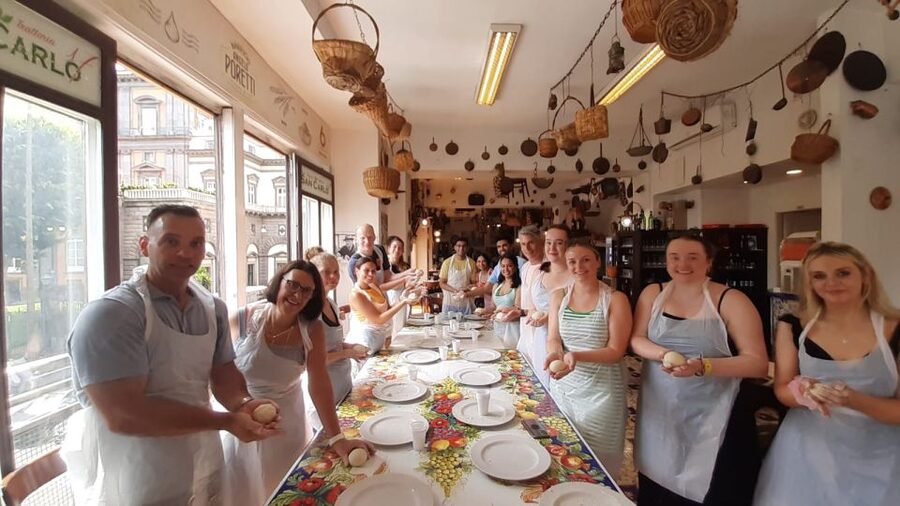 Naples: Neapolitan Pizza and Tiramisù Making Class - Starting opposite the San Carlo Theater