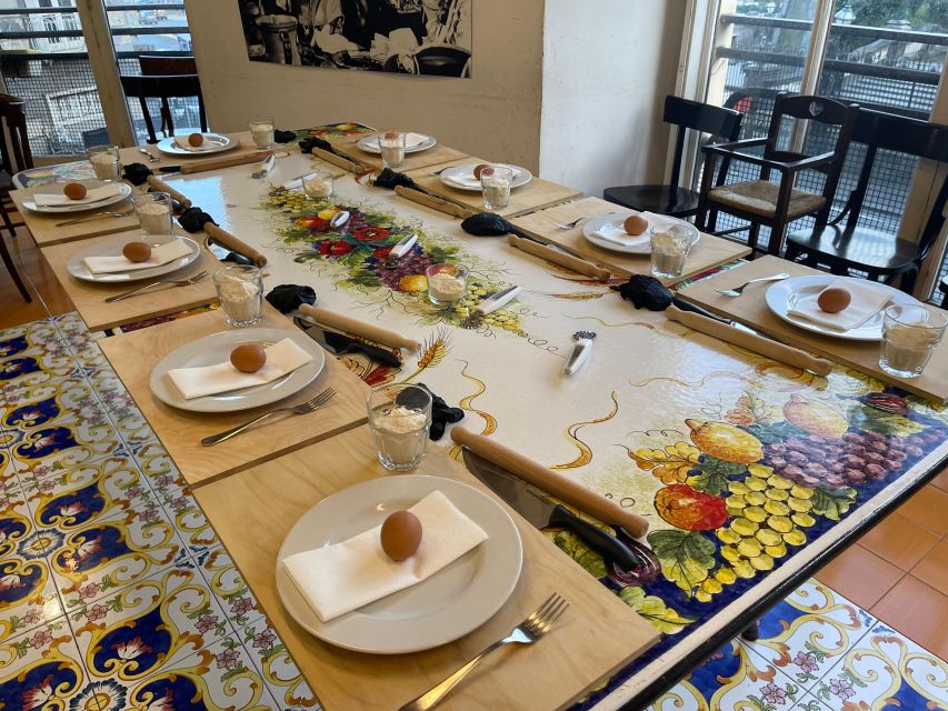 Naples: Pasta Cooking Class with Tiramisù and a Drink - How much food and value you get for $71