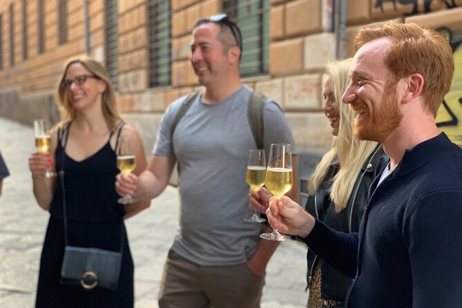 Night Street Food Tour of Palermo with a Local -For real foodies! - Eating and drinking around La Vucciria