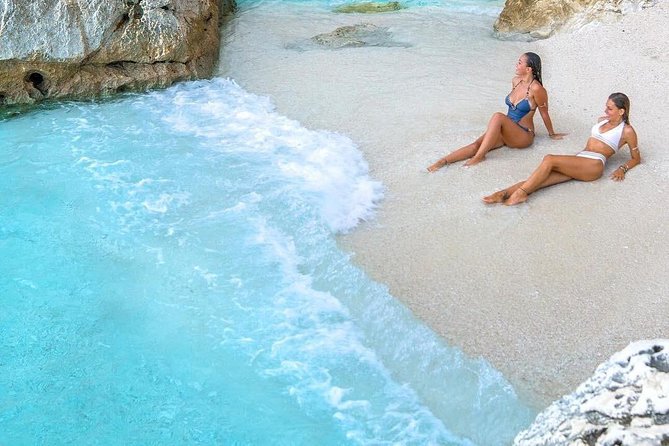 One day guided boat tour along the Baunei coast. - Grotta del Fico: the day’s best break from the sun