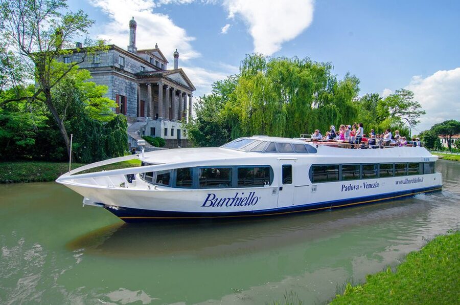 Padua to Venice Boat Cruise of the Brenta Riviera - Villa Pisani and the grandest first stop