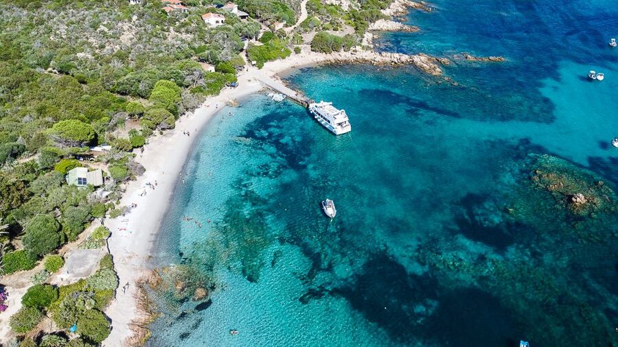 Palau: La Maddalena Archipelago and Caprera Island Boat Tour - Santa Maria and the run toward Caprera