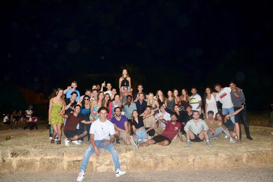 Palermo: Guided Bar Crawl with Shots and Discounts on Drinks - The finish on Via Chiavettieri