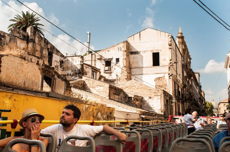 Palermo: Hop-on Hop-off Bus Tour 24-hour Ticket - Audio commentary, timing, and comfort