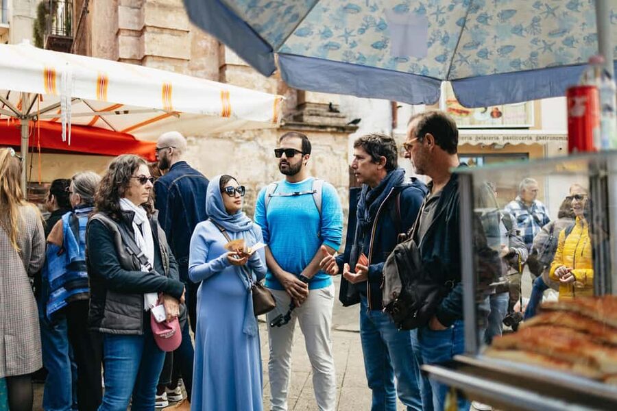 Palermo: Street Food and History Walking Tour - From Piazza Beati Paoli to Palermo Cathedral