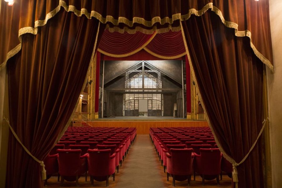 Palermo: Teatro Massimo Opera House Guided Tour - The auditorium: gold, velvet, wood, and glass