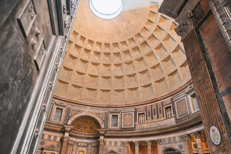 Pantheon Reserved Entry Ticket with Audio Guide - Inside the Pantheon: dome, oculus, and marble