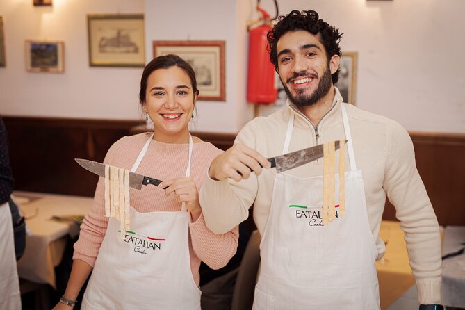 Pasta Cooking Class in Rome - Fettuccine Class in Piazza Navona - Group size and the pace of the lesson