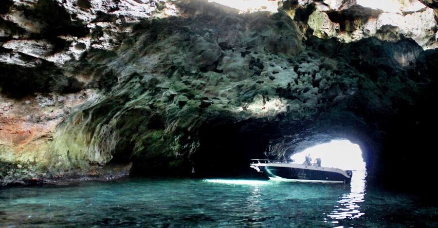 Polignano a Mare: Boat Trip, Swim & Cave with Aperitif - Leaving the Harbor and Seeing Polignano From Below
