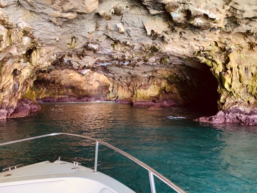 Polignano a Mare: Cave Boat Tour with Aperitif - Arcivescovado, Hermit’s Rock, and Cala Port’Alga